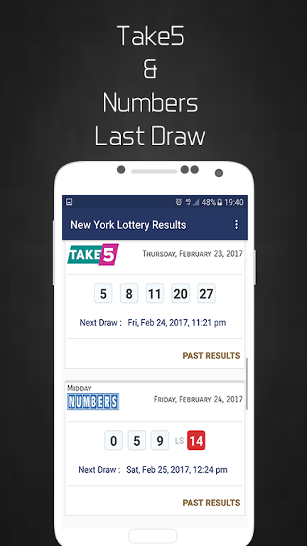 New York Lottery Results  Screenshot 3