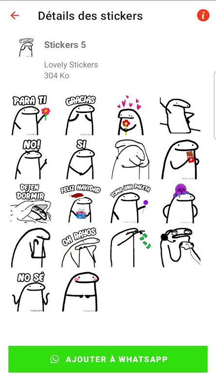 Stickers Flork - WASticker  Screenshot 3