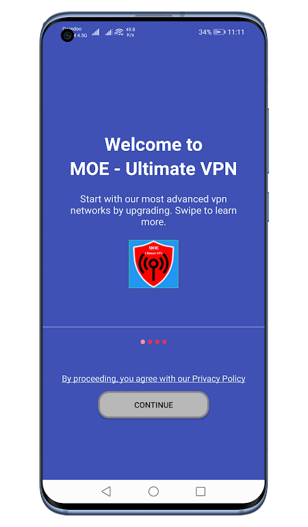 MOE - Ultimate VPN  Screenshot 1