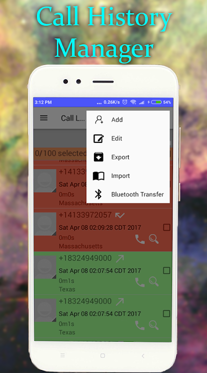 Call History Manager : Call Details  Screenshot 2