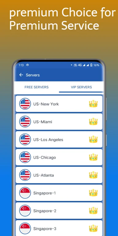 Lamp VPN - Fast & Stable VPN  Screenshot 3