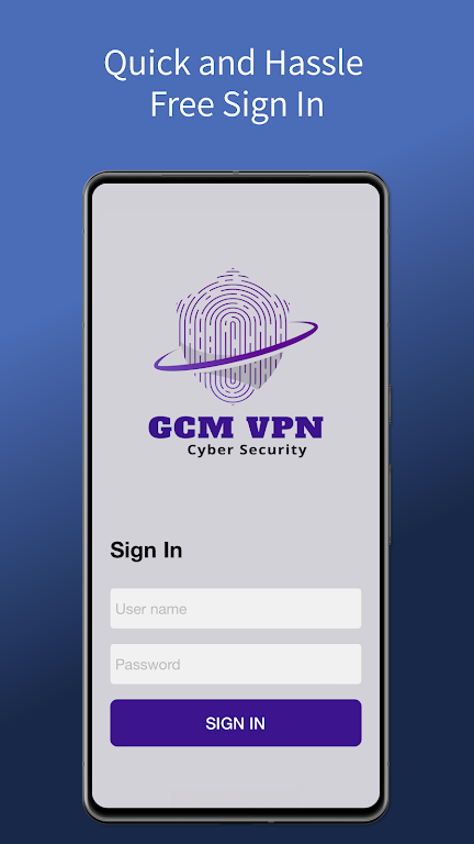 GCMVPN  Screenshot 1