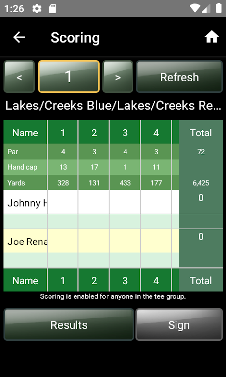 Golf Mobile Network  Screenshot 3