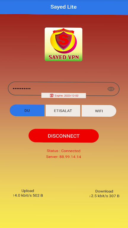 Sayed VPN - CyberGuard  Screenshot 2