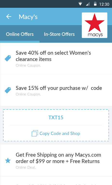 Coupon Codes - by CouponFollow  Screenshot 2