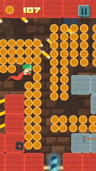 Running Brickman Mod  Screenshot 2