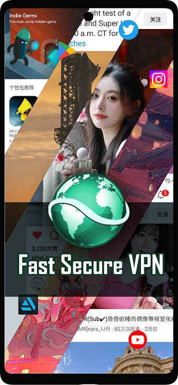 Fast Secure VPN Legend  Screenshot 1