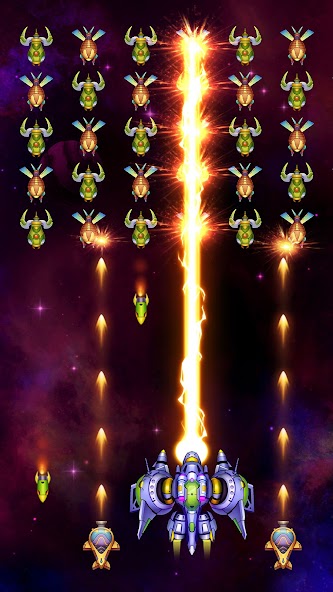 Galaxy Shooter - Space Attack Mod  Screenshot 1