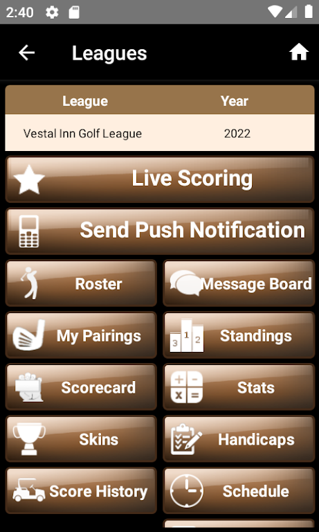 Golf Mobile Network  Screenshot 2