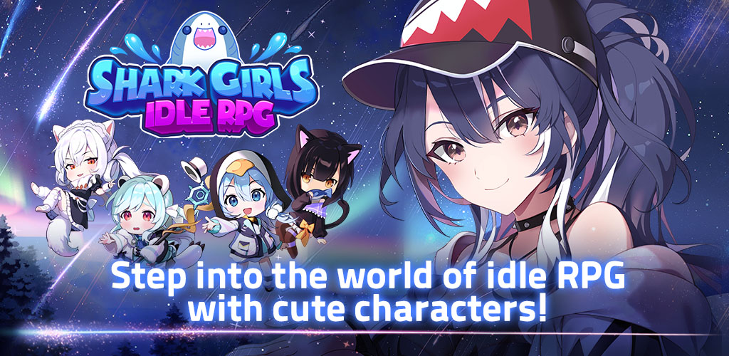 SHARK GIRLS : IDLE RPG Mod  Screenshot 1