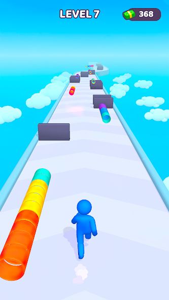 Layer Man 3D: Run & Collect Mod  Screenshot 1