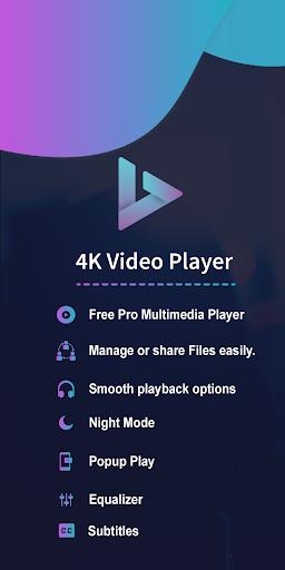 4K Video Player  Screenshot 1