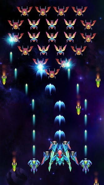 Galaxy Shooter - Space Attack Mod  Screenshot 2