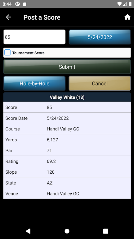 Golf Mobile Network  Screenshot 1