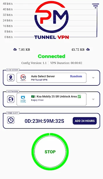 PM TUNNEL VPN - Fast & Secure  Screenshot 3