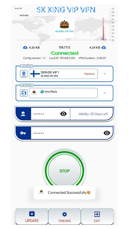 SK KING VIP VPN  Screenshot 3