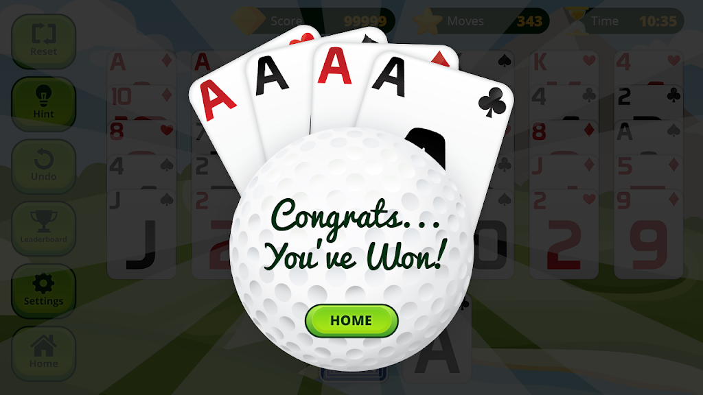 Golf Solitaire  Screenshot 4