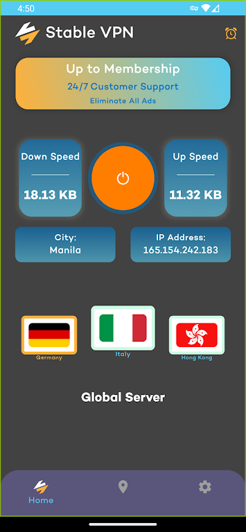 Stable VPN: Storm Safe Browser  Screenshot 4