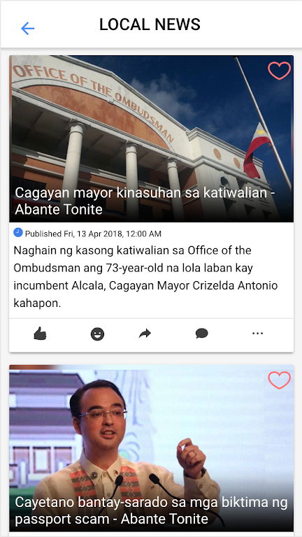 Abante Tonite  Screenshot 3