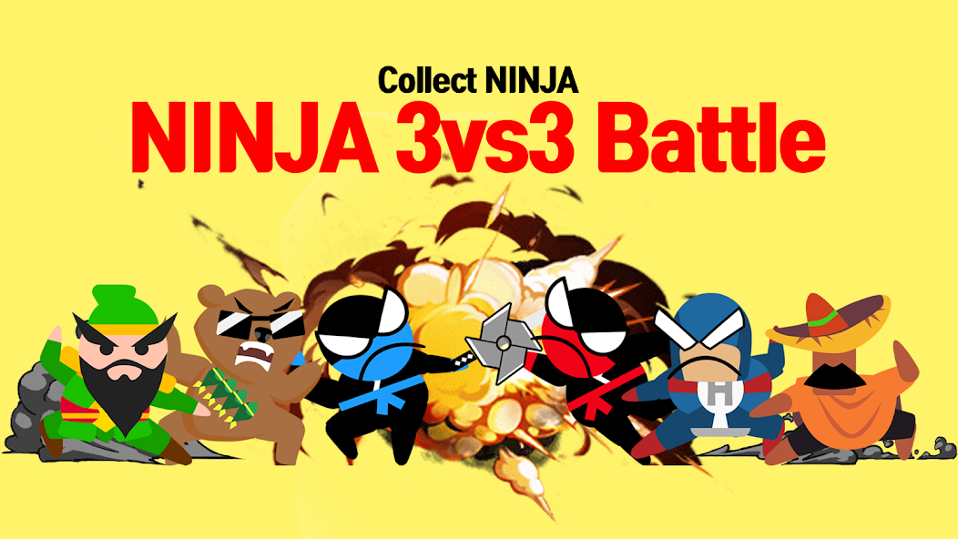 Jumping Ninja Battle 2 Player Mod  Screenshot 3