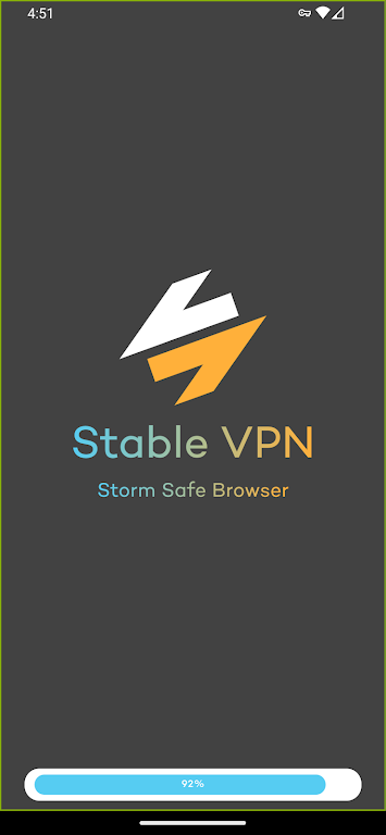 Stable VPN: Storm Safe Browser  Screenshot 1