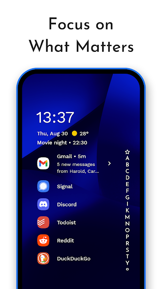 Niagara Launcher ‧ Home Screen Mod  Screenshot 1