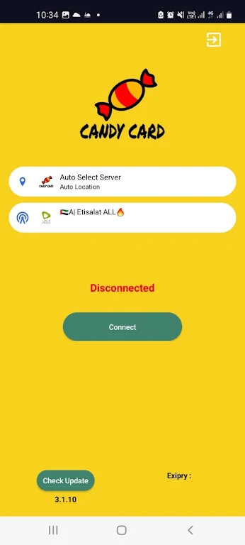 Candy Card vpn  Screenshot 1