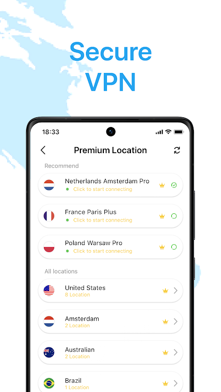 VPN - WiFi Secure VPN Proxy  Screenshot 4