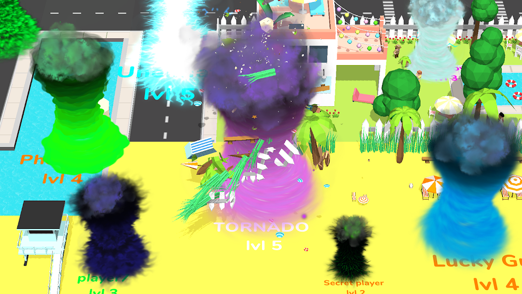 Holein Tornado io eating game Mod  Screenshot 3