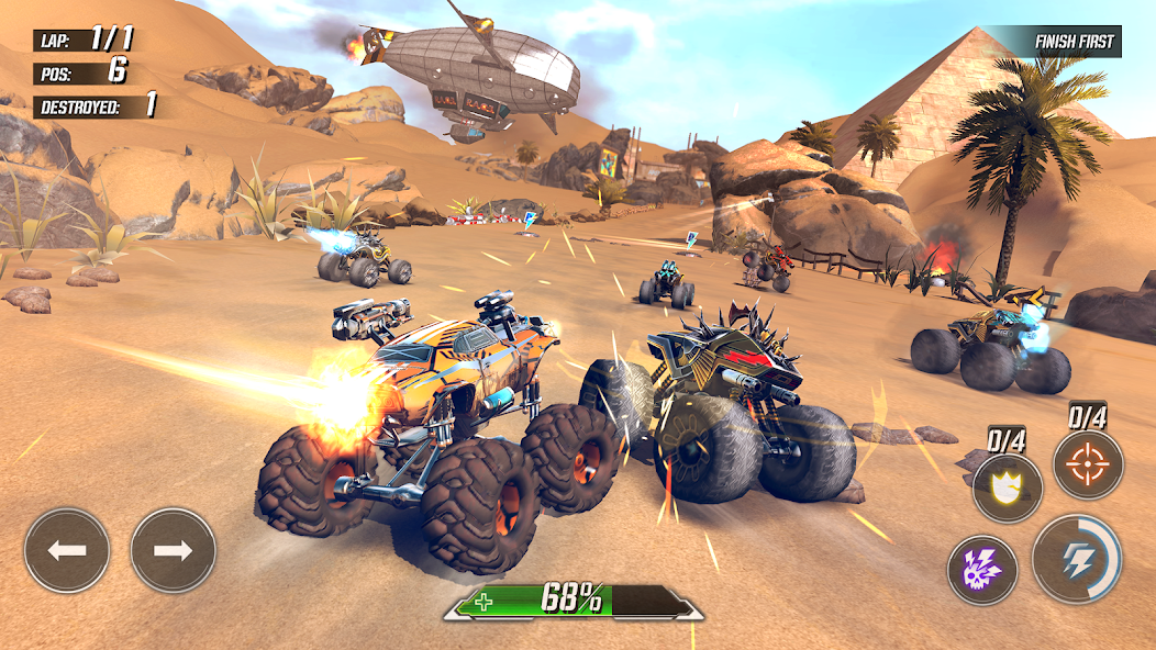 RACE: Rocket Arena Car Extreme Mod  Screenshot 1