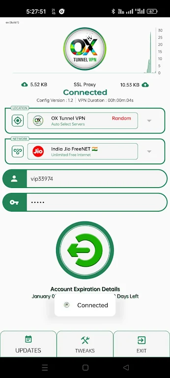 OX Tunnel VPN  Screenshot 2