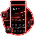 Dark Red Launcher APK