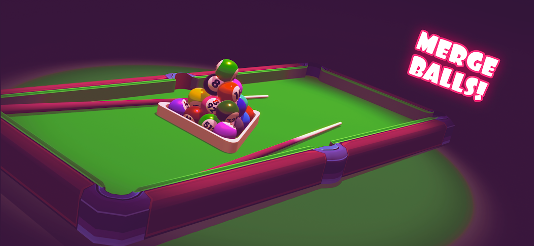 Billiard 2048: Pushing Master Mod  Screenshot 3