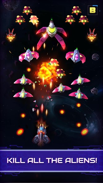 Neonverse: Invaders Shoot'EmUp Mod  Screenshot 1