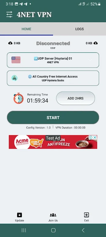 4NET VPN - Fast & Secure  Screenshot 1