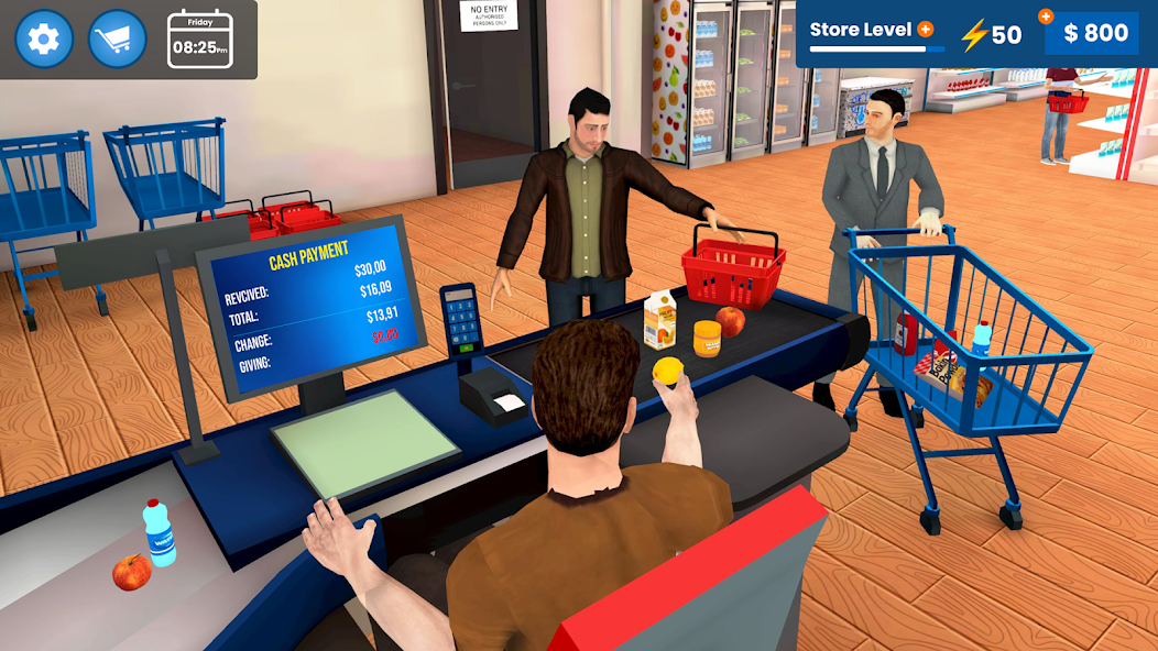 My Supermarket Store Sim 3d Mod  Screenshot 3