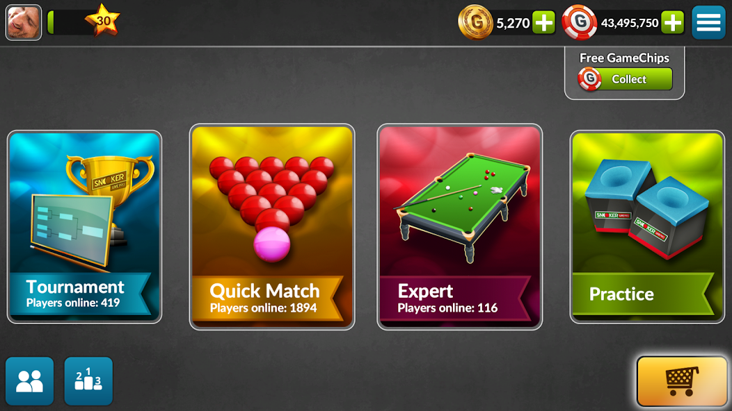 Snooker Live Pro & Six-red Mod  Screenshot 2