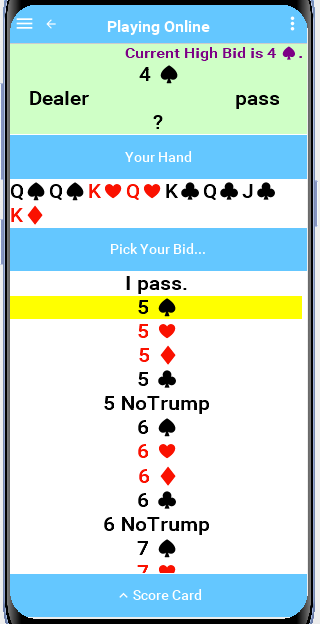 Play Bid Euchre  Screenshot 1