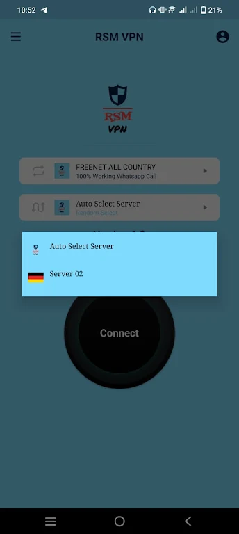 RSM VPN  Screenshot 2