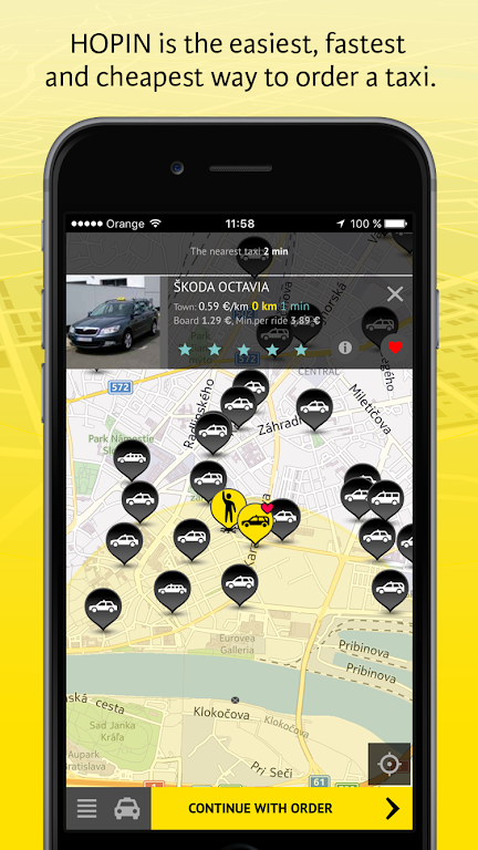 HOPINTAXI Driver  Screenshot 1