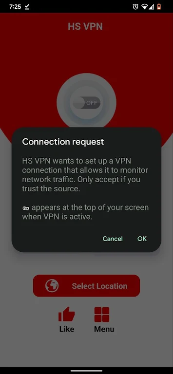 HS Secure VPN - Safer Internet  Screenshot 2