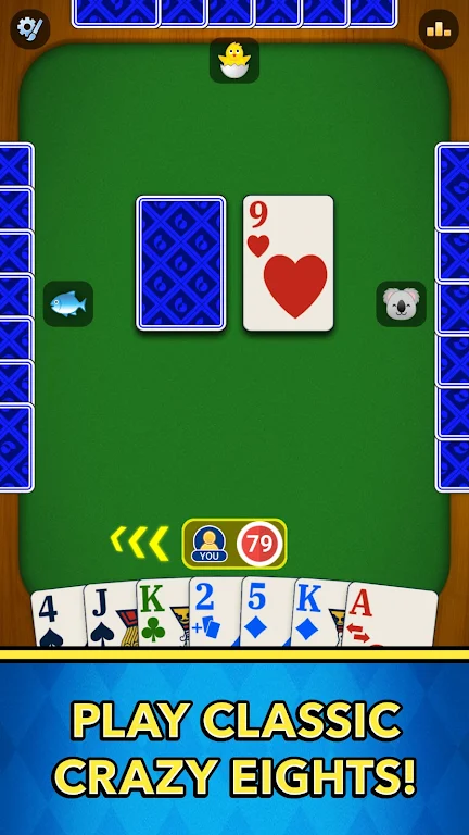 Crazy Eights  Screenshot 1