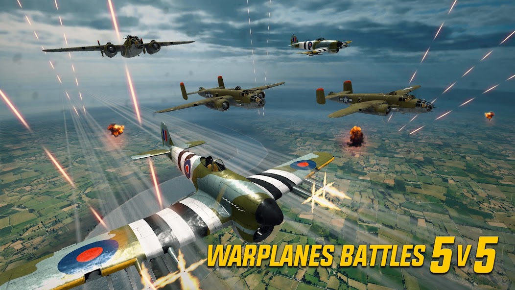 Wings of Heroes: plane games Mod  Screenshot 2