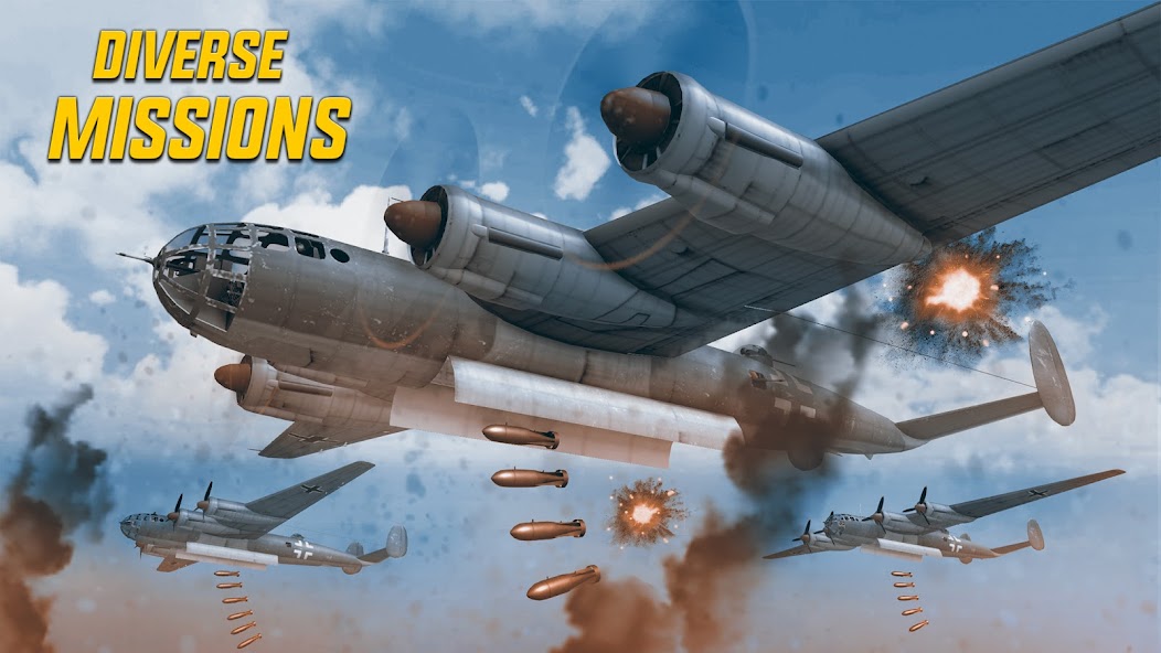 Wings of Heroes: plane games Mod  Screenshot 3