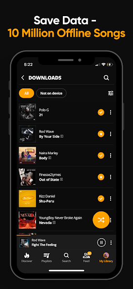 Audiomack: Music Downloader Mod  Screenshot 2