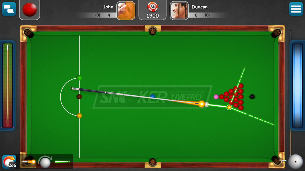 Snooker Live Pro & Six-red Mod  Screenshot 1