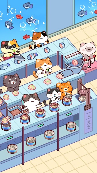 Cat Cooking Bar - Food game Mod  Screenshot 4