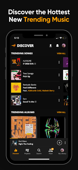 Audiomack: Music Downloader Mod  Screenshot 3