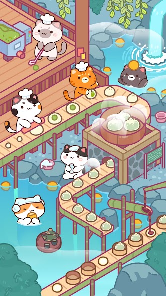 Cat Cooking Bar - Food game Mod  Screenshot 3