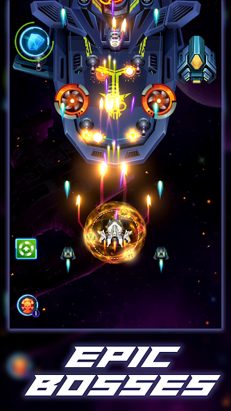 Galaxy Squad: Space Shooter Mod  Screenshot 1